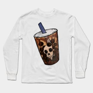 skull tea Long Sleeve T-Shirt